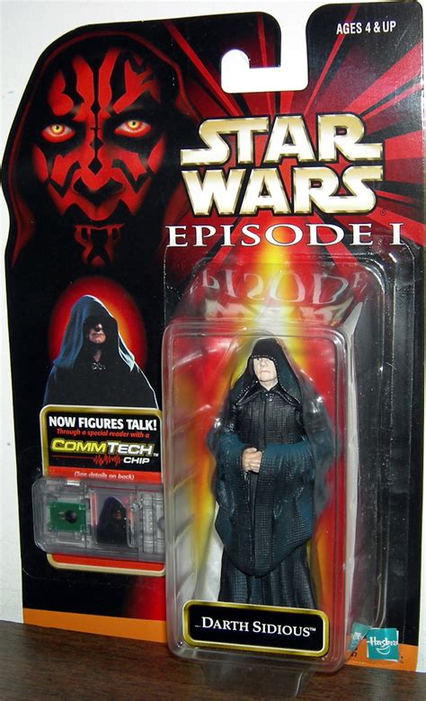 Darth Sidious Action Figure Episode 1 Star Wars Commtech