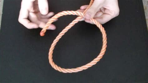 How To Tie The Basic Overhand Knot Hd Youtube
