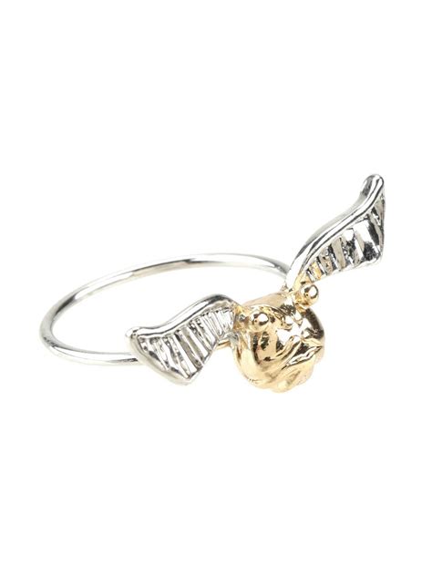 Harry Potter Golden Snitch Ring Hot Topic
