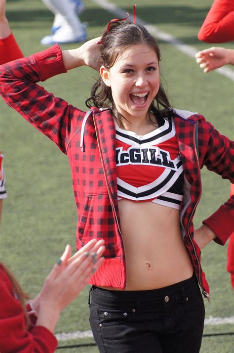 College Cheerleaders Mcgill Redmen Sony A55 Montreal 1 Flickr