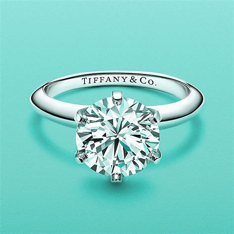 Engagement ring from the setting band collection with a matching wedding ring. Engagement Rings and Diamond Engagement Rings | Tiffany & Co.