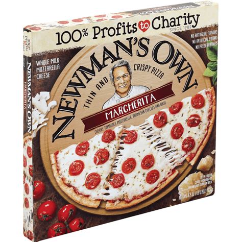 Newmans Own Thin And Crispy Pizza Margherita Frozen Foods Valli