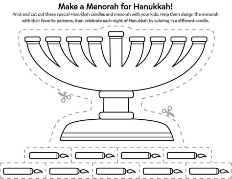 Free Printable Hanukkah Crafts