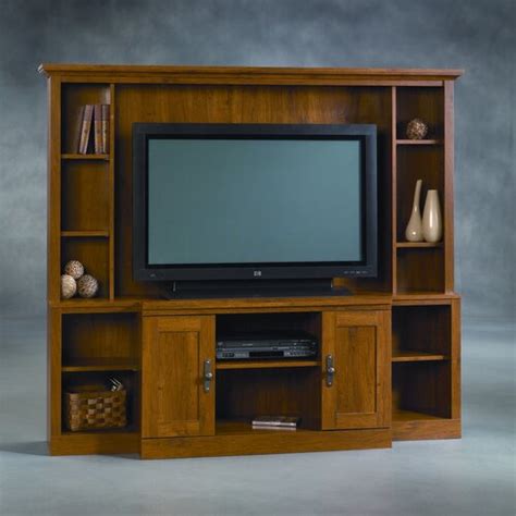 Enhance your movie watching experience with this entertainment center from the sauder select collection. Sauder Harvest Mill Entertainment Center & Reviews | Wayfair