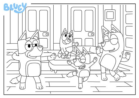 Whether it's for instagram or your next bingo event, you can easily create digital and printable bingo cards with canva's bingo card maker. Print Your Own Colouring Sheet Of Bluey's Lounge