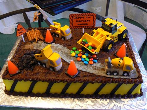 Birthday Kids Boy Construction Cakes Cake Gallery Cakes