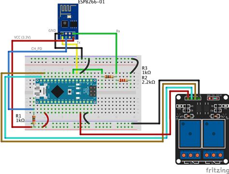 Iot Using Esp8266 01 And Arduino Arduino Project Hub