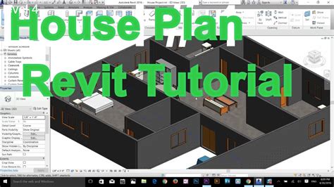 Autodesk Revit Complete House Plan Tutorial Part 1