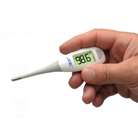 Adtemp Oral And Rectal Digital Thermometer Stick Lcd Display 418n 1 Each 1 Ct Kroger