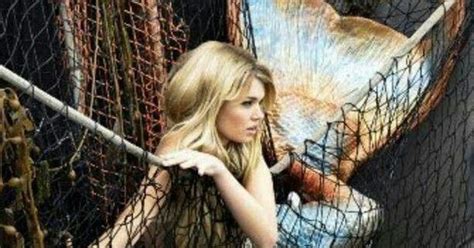 Mermaid Caught In Fishing Net Art Via Joanna S Mermaids