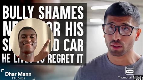 reacting to dhar mann s video bully shames nerd for his shoes and car the jaacoolio show ep 3
