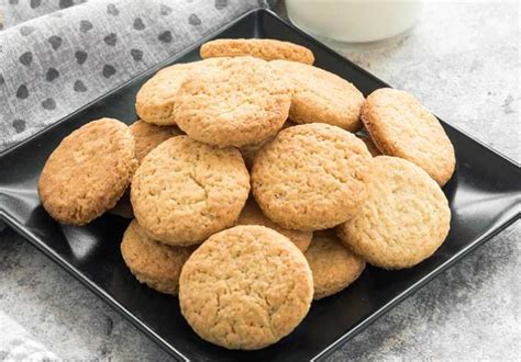 Biscuits sans oeufs ni beurre Recette biscuit facile Biscuits sans oeufs Pâtisserie sans oeufs