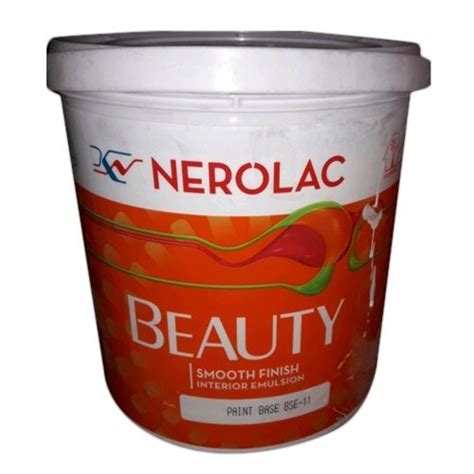 Nerolac Beauty Smooth White Interior Emulsion Paints Packaging Size