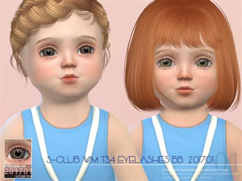 Sims 4 Toddler Eyelashes