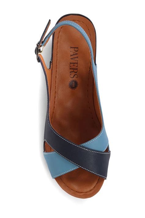 buy pavers ladies wide fit wedge sandals from next malta