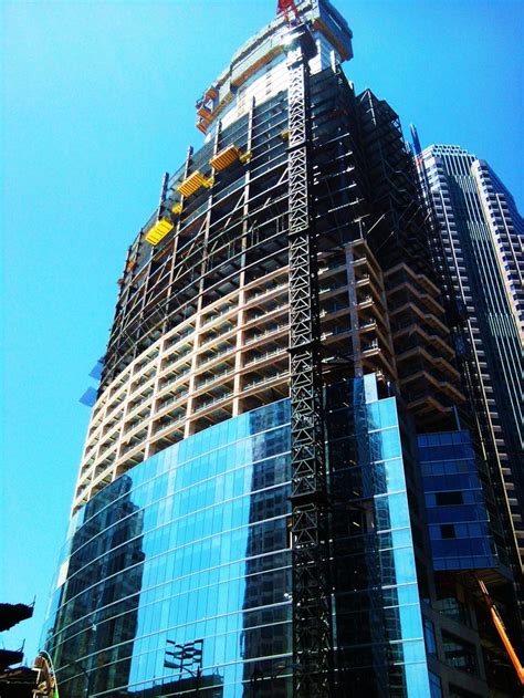 New Wilshire And Figueroa Tower Under Construction July 2015 When
