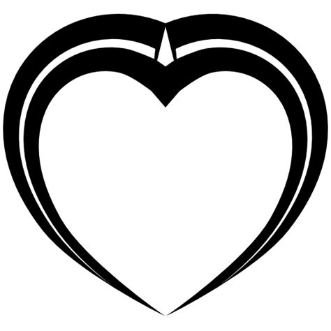 Pretty Unique Heart Sticker