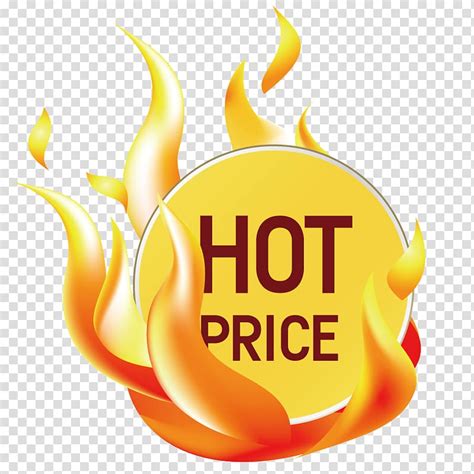 Hot Price Text Sticker Price Label Hot Tag Transparent Background Png