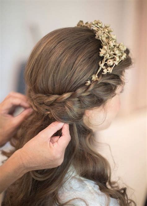 40 Stunning Half Up Half Down Wedding Hairstyles With Tutorial Page 4