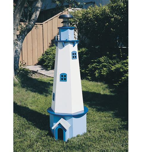 Free Diy Lighthouse Plans Garden Lighthouse By Plantek Lumberjocks