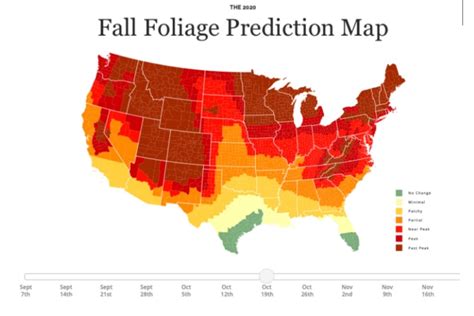 2020 Fall Foliage Map New Mexico Peak Dates Towntalk Radio