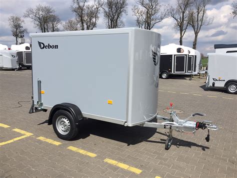 Debon C255 Box Van Trailer