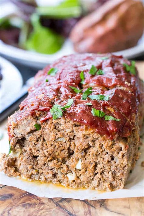 Whole30 Paleo Meatloaf With Whole30 Ketchup The Paleo Running Momma