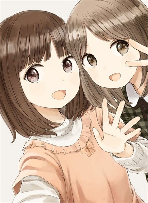 Charming Anime Sisters Best Friends Forever