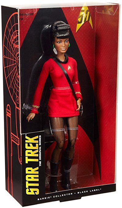Mattel Barbie Dgw70 Star Trek 25th Anniversary Uhura Puppen Mattel