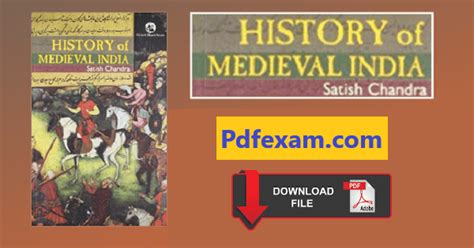 Medieval India History By Satish Chandra Pdf Notes Pdfexam