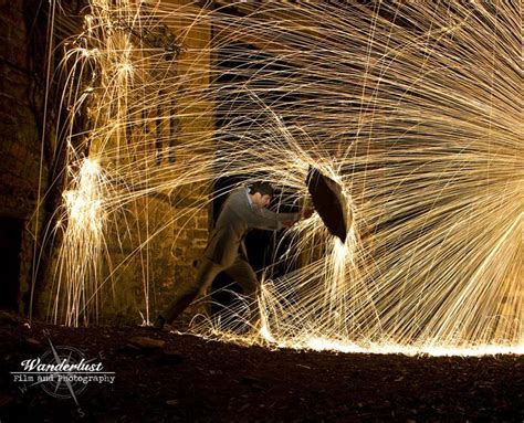 Wire Wool Fire Long Exposure Photography Fun