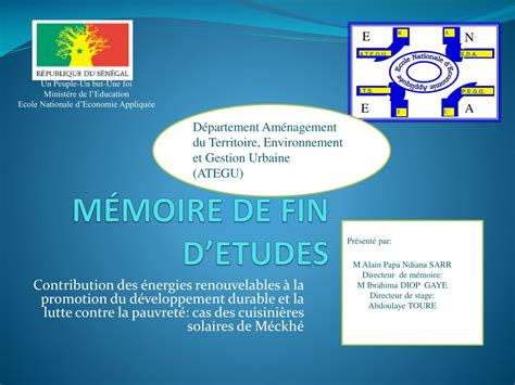 PPT - MÉMOIRE DE FIN D’ETUDES PowerPoint Presentation, free download