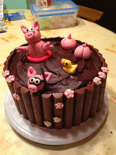 Pigs In The Mud Cake Traumkuchen Motivtorten Kuchen Ideen
