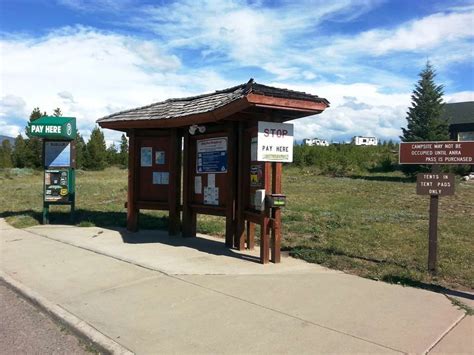 Stillwater Campground Near Granby And Grand Lake Colorado Co