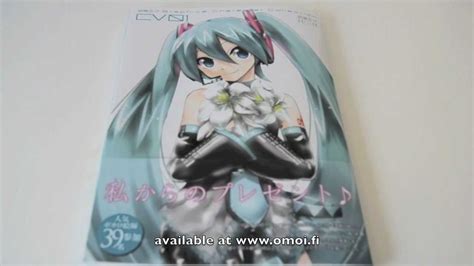 Vocaloid Graphics Character Collection Cv01 Miku Hatsune Book Youtube