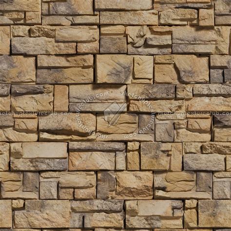 Wall Cladding Stone Mixed Size Seamless 08004