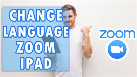 How To Change Language On Zoom For Ipad Youtube