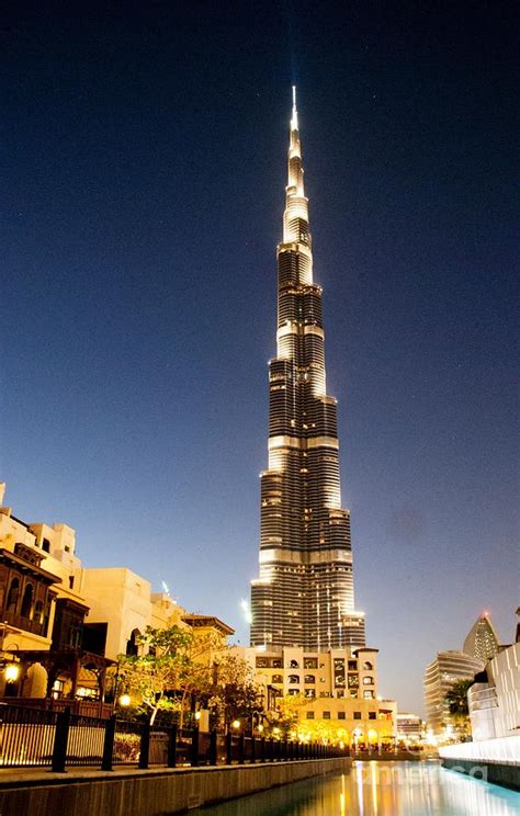 Burj Khalifa At Night Photograph By Karen Kean