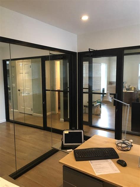 Glass Wall Glass Office Partitions Divider Design Fabrication