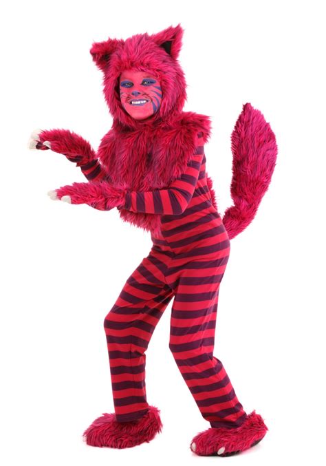 For plus size men or women. Child Deluxe Cheshire Cat Costume