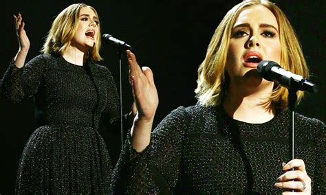 X Factor 2015 Adele Showcases New Bob Hairstyle As She Performs Hello