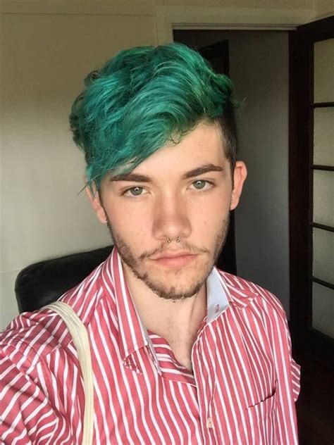 Green Hair Color Male Warehouse Of Ideas