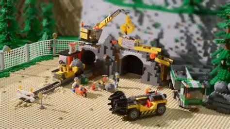 Lego 4202 Mining Truck Lego 4204 The Mine Lego City Youtube