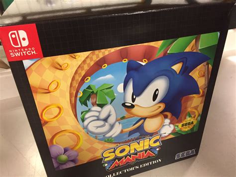 Sonic Mania Collectors Edition Nintendo Switch Gran Venta Off 52