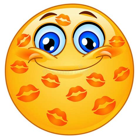 Kissed Emoticon Royalty Free Stock Photos Funny Emoji Faces Funny