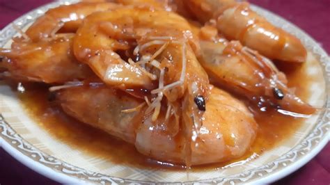 Quick And Easy Sweet And Spicy Garlic Buttered Shrimpspanlasangpinoy Lutongbahay