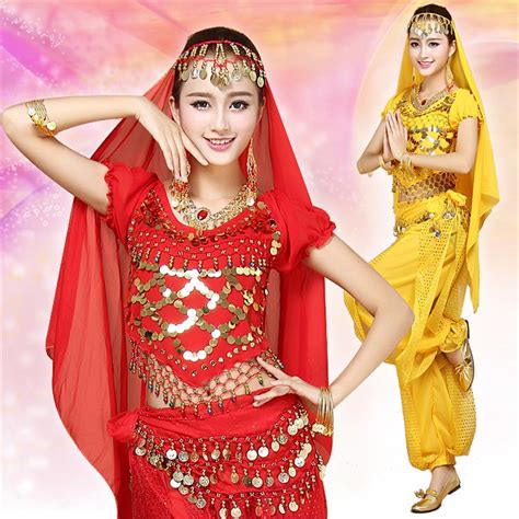 New Belly Dance Costume Indian Bollywood Costume Apparel Women Belly