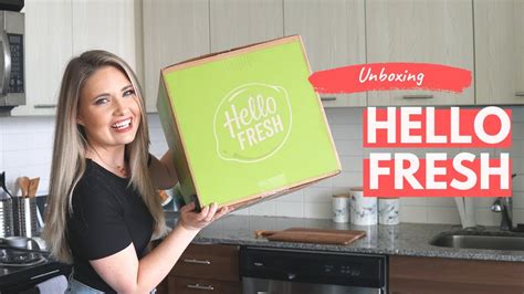 Hello Fresh Unboxing Whats Inside Youtube
