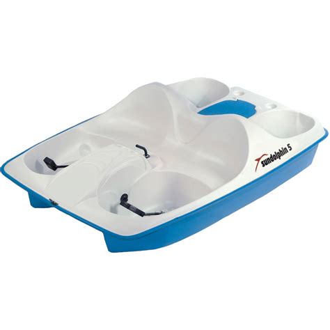 Sun dolphin water pedal boat for 5 people pedal boat, lifelike, is a fashion water game. Sun Dolphin 5 Seat Pedal Boat - Walmart.com - Walmart.com