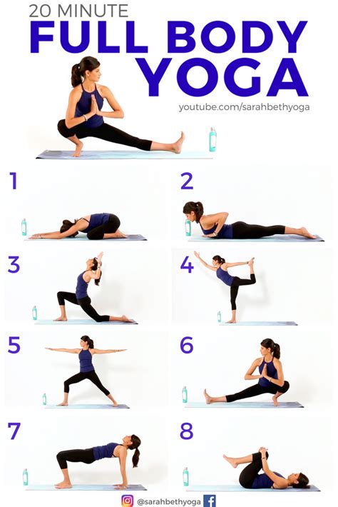 Full Body Yoga Workout Video Workoutwalls